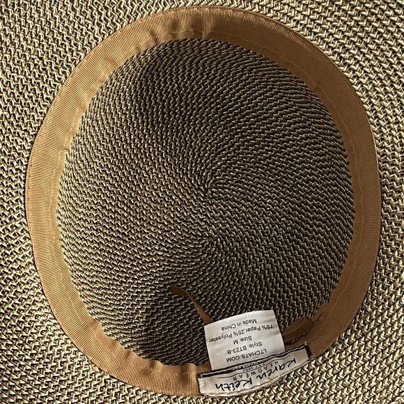 Karen Keith Sun Hat Size Medium San Diego Zoo Wildlife Alliance Braided Toyo - Picture 10 of 13